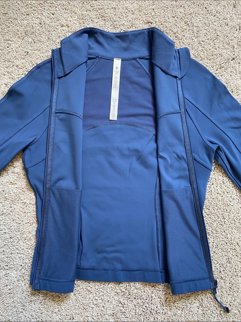 Lululemon • Define Cropped Jacket Pitch Blue - Picture 3 of 16
